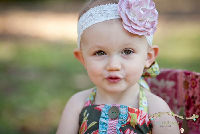 Miss Eva is 18 months! {Tallahassee 18 month old photographer ...